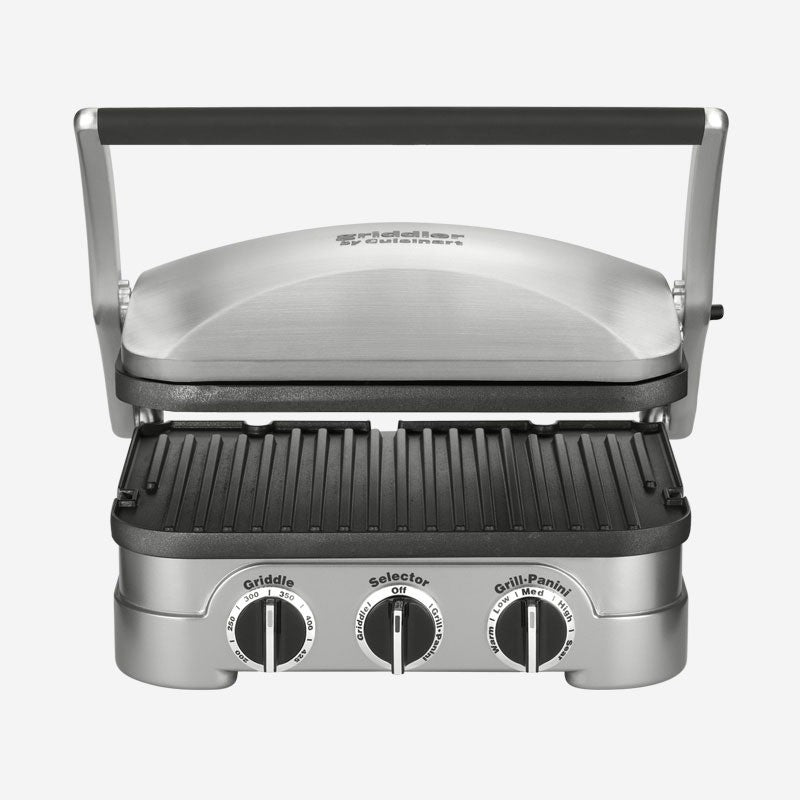 Cuisinart 5 in 1 Non Stick, Stainless Steel Griddler - iQ living