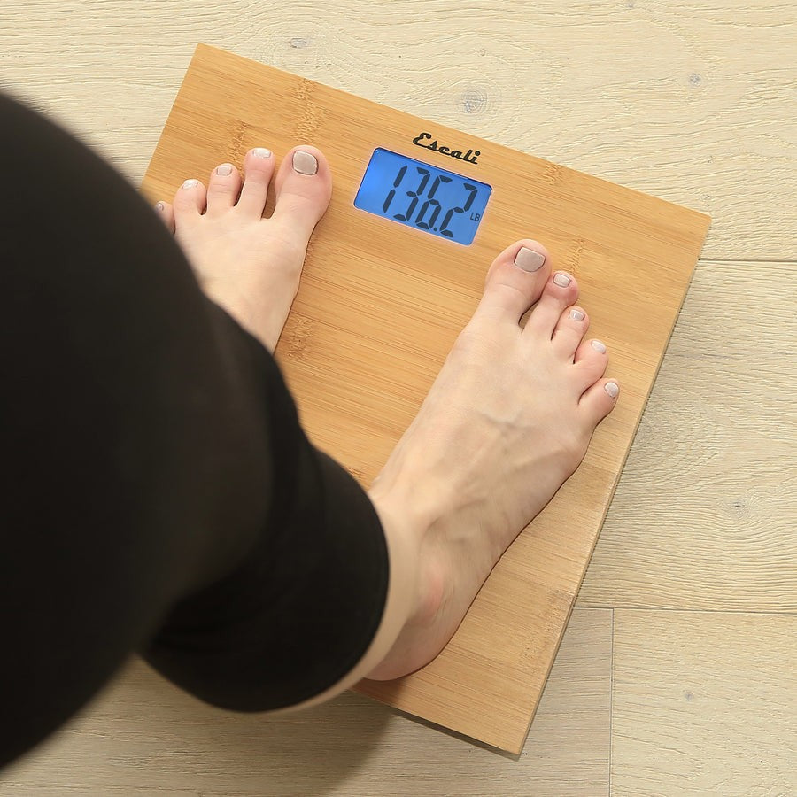 Escali Bamboo Bath Scale