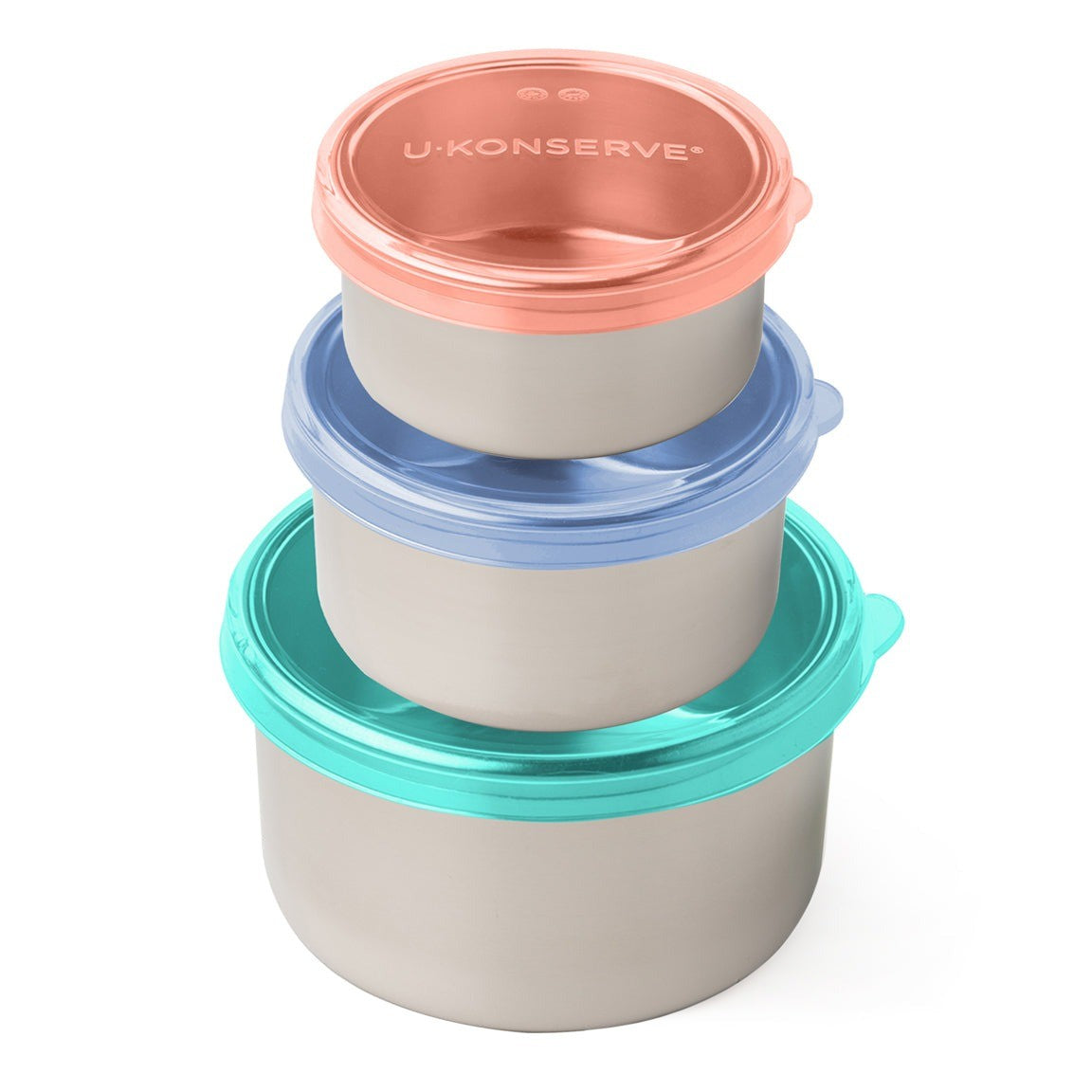 U-Konserve Lunch Round Nesting Trio Containers - iQ living