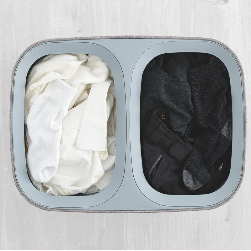 Joseph Joseph Tota Duo Laundry Basket - 90 L Grey