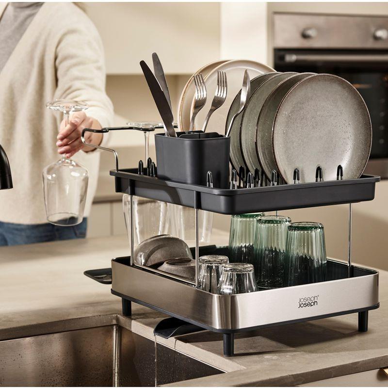 Joseph Joseph Excel Steel 2 Tier Dish Rack