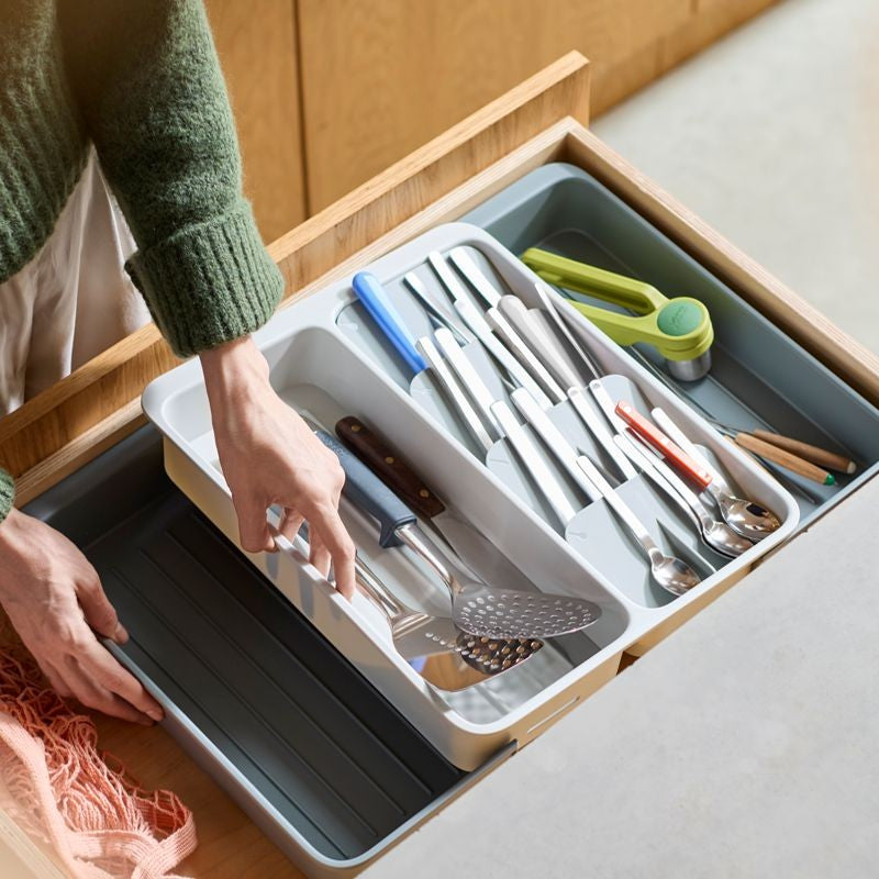 Joseph Joseph DrawerStore Expandable 2-Tiered Utensil Organizer