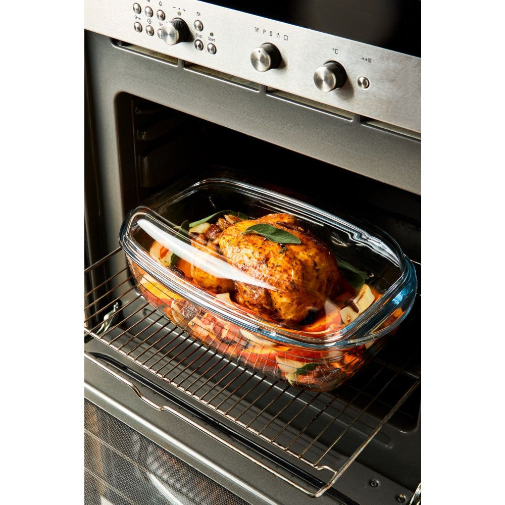 Duralex OvenChef Casserole Dish With Lid 6.7L