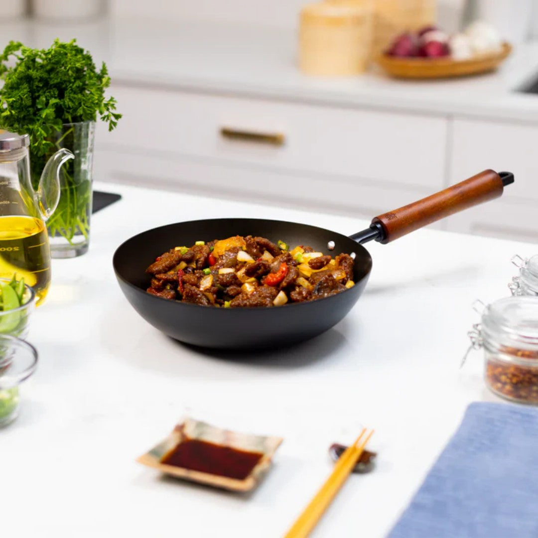 Joyce Chen Classic Series Pre-Seasoned Carbon Steel Wok