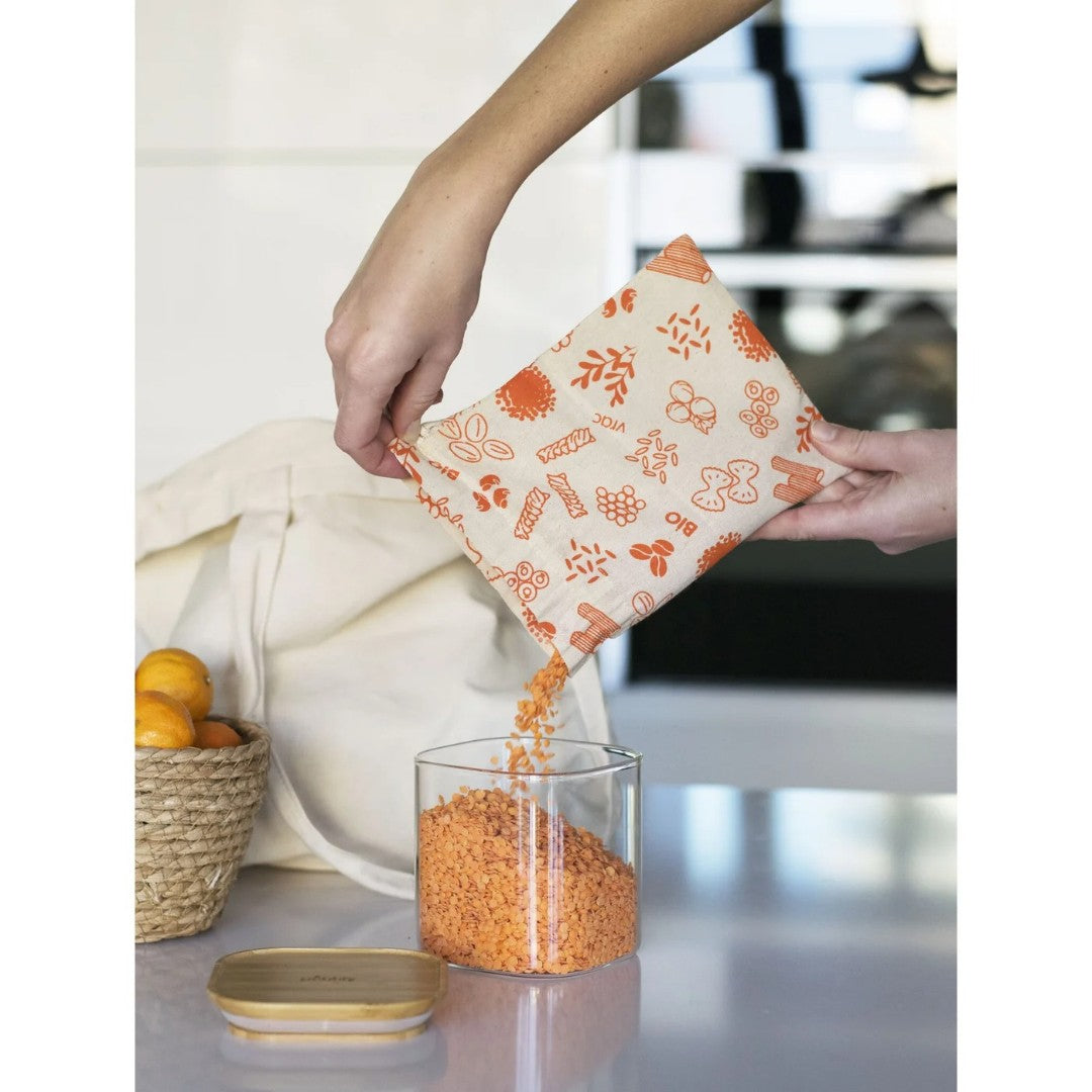 Pebbly Organic Cotton Food Sack