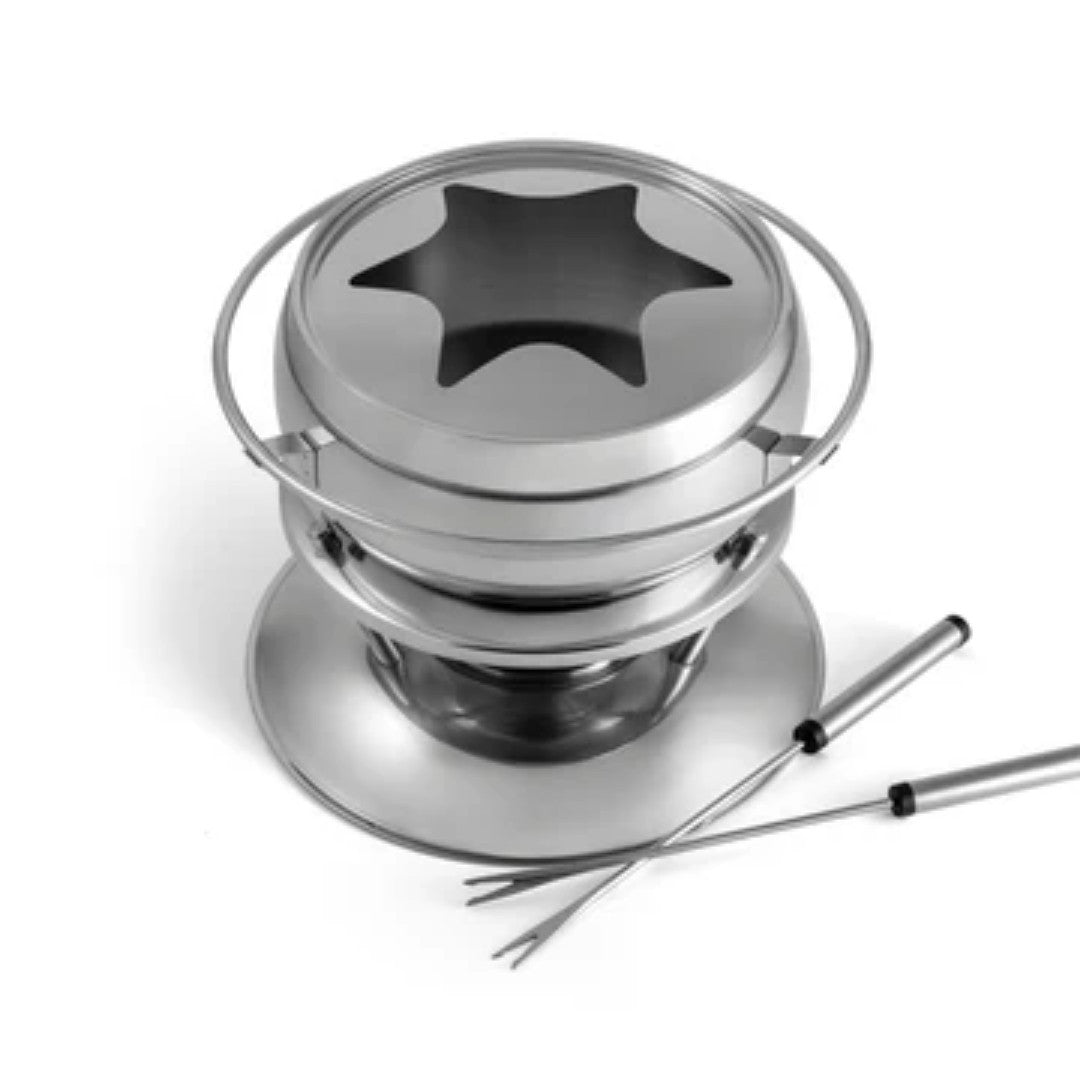 Swissmar 11-Piece Stainless Steel Fondue Set - iQ living
