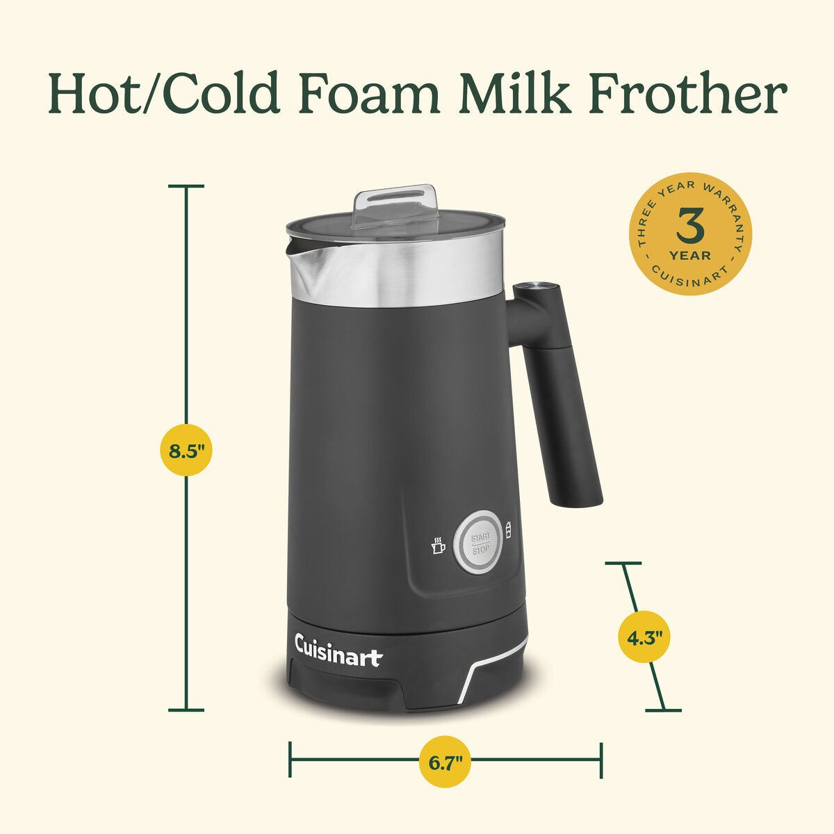 Cuisinart Hot/Cold Foam Milk Frother