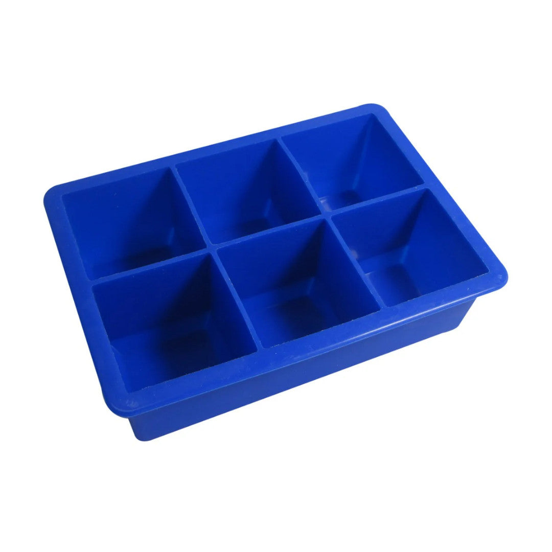 KitchenCraft Blue Silicone Jumbo Ice Cube Mold - iQ living