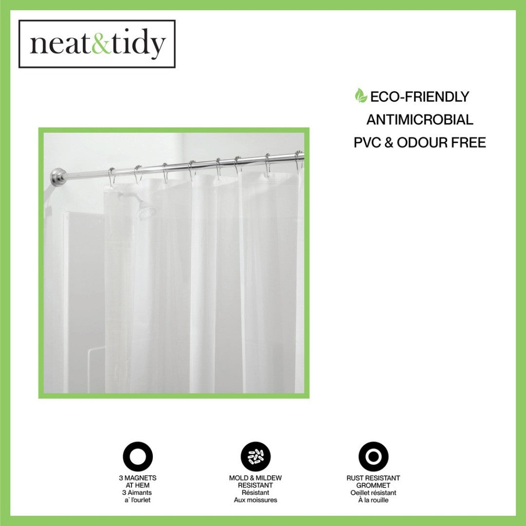 Neat & Tidy Standard Shower Liner 70" x 72" - iQ living