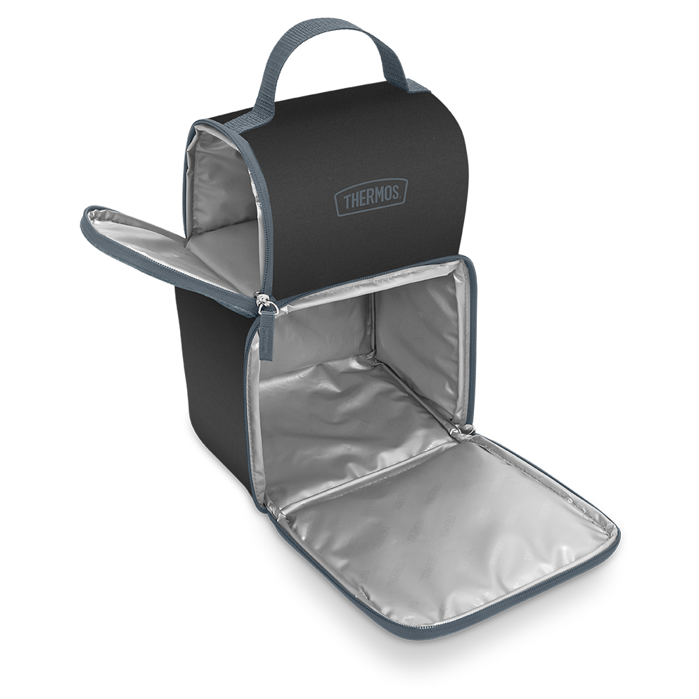 Thermos Tween Dual Lunch Box Black - iQ living