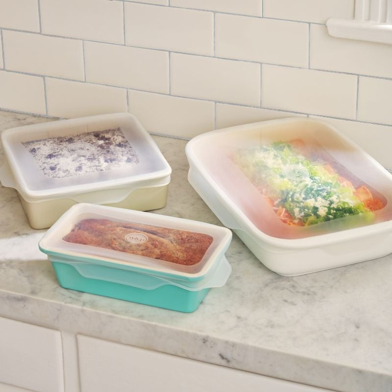 W&P Silicone Stretch Lids Set Of 3
