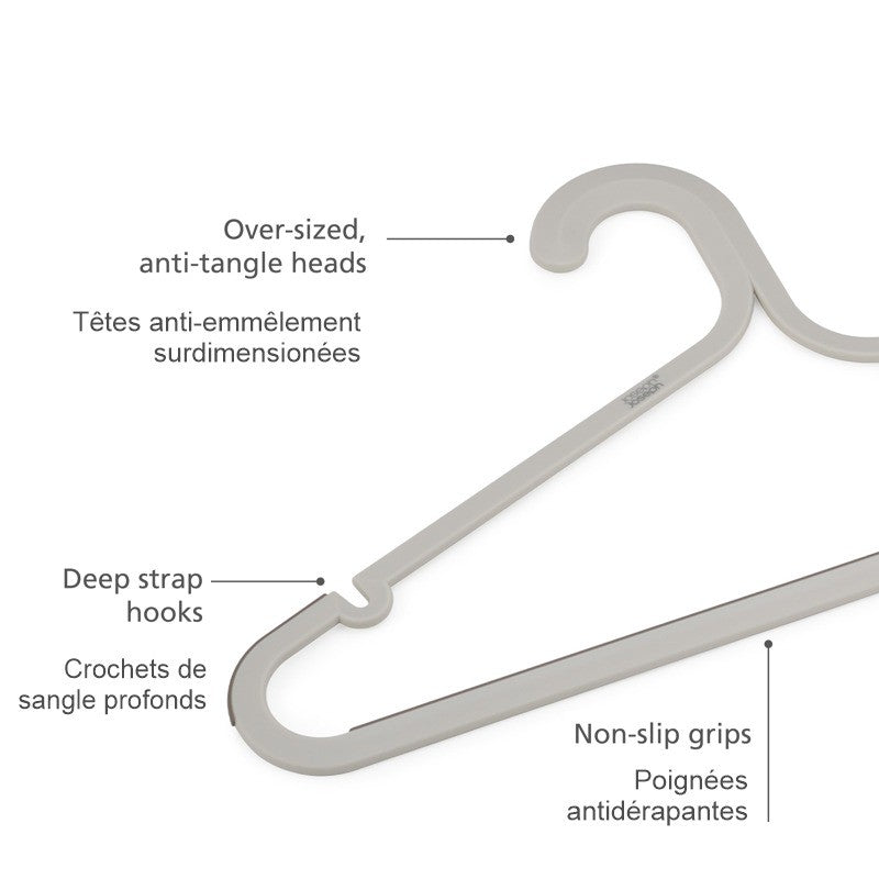 Joseph Joseph Orderly Anti-Tangle Clothes Hangers Set Of 5