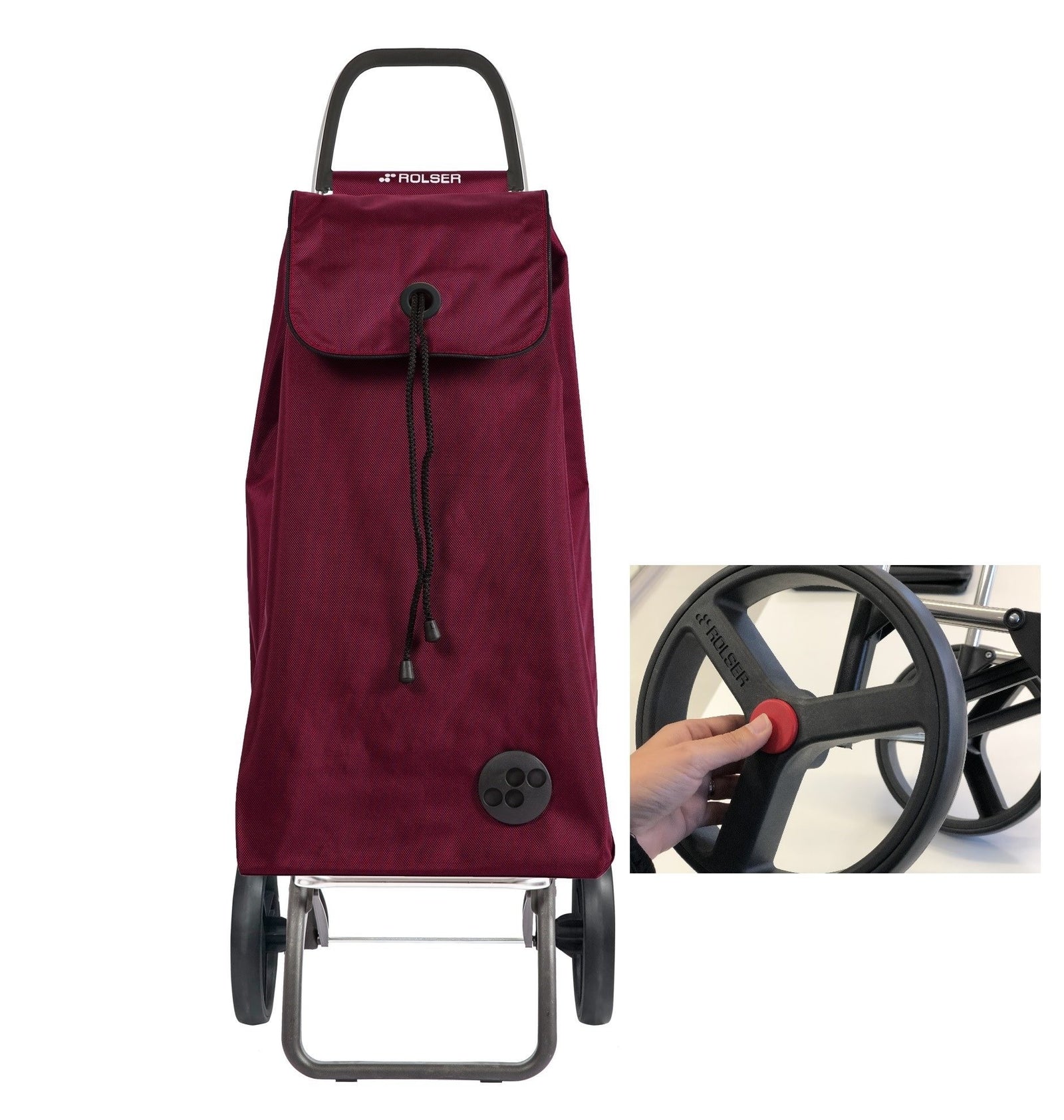 Rolser I-Max 2 Large Wheel Folding Shopping Trolley