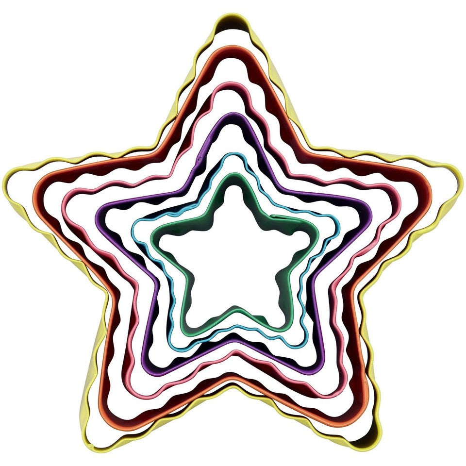 Wilton Double-Sided Star Cookie Cutter Set Of 6