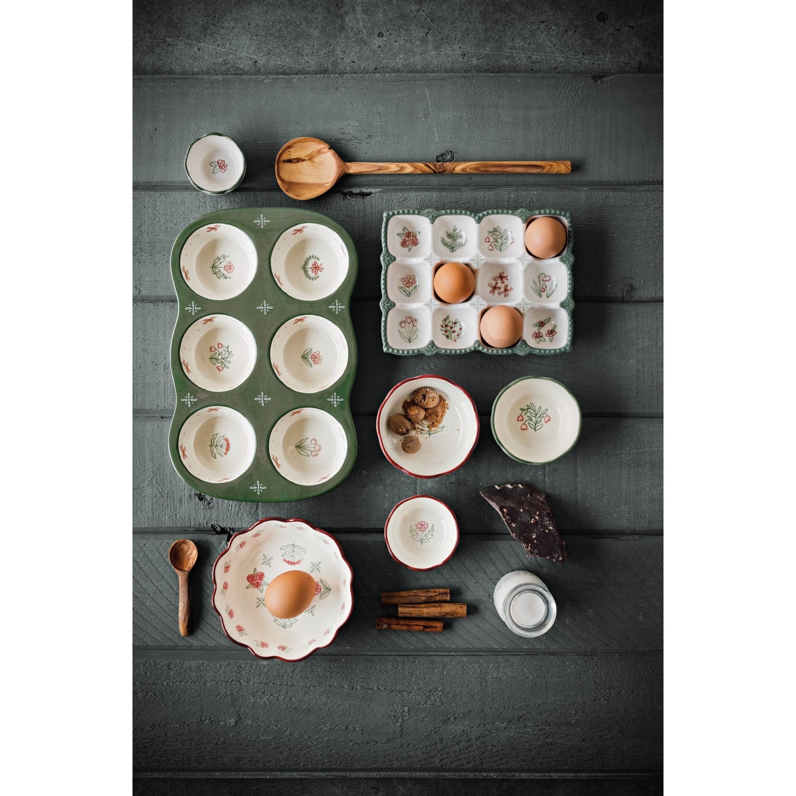 Danica Camellia Nesting Pinch Bowls Set Of 4