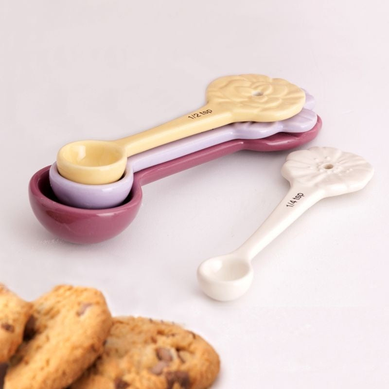 Mason Cash Measuring Spoons In The Meadow Set Of 4 - iQ living