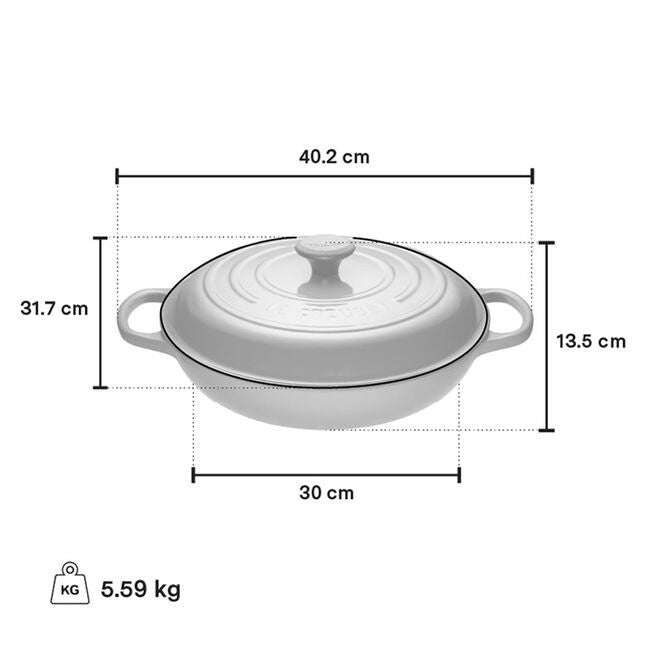Le Creuset Limited Edition Braiser 3.5L - Forêt