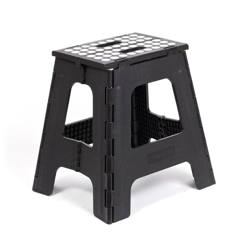 Kikkerland Big Rhino Folding Step Stool Black - iQ living
