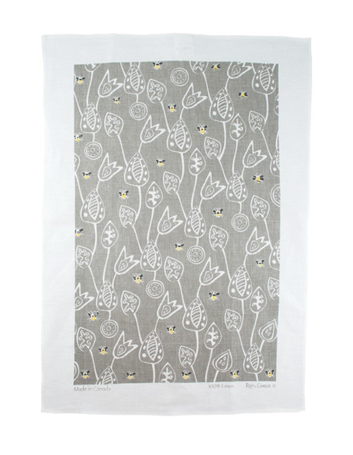 Rain Goose Linen Tea Towel Bee - iQ living