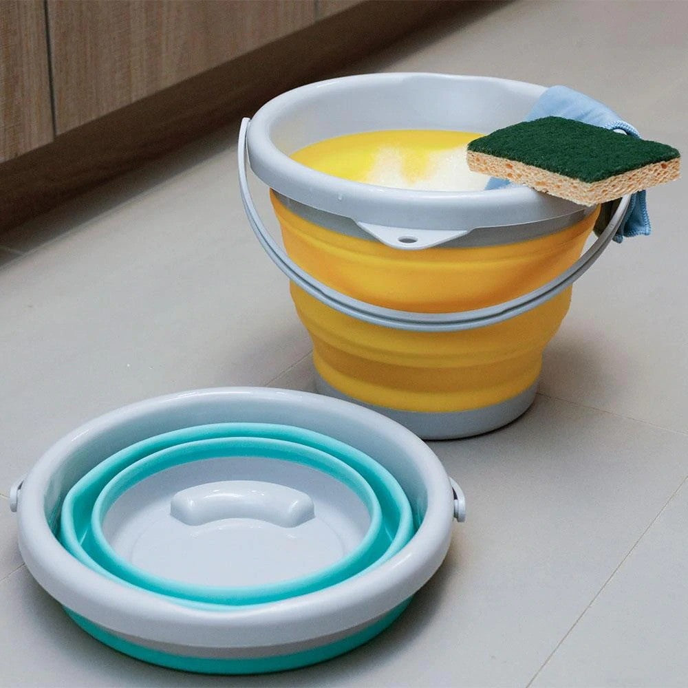 Kikkerland Collapsible Silicone Bucket 5L