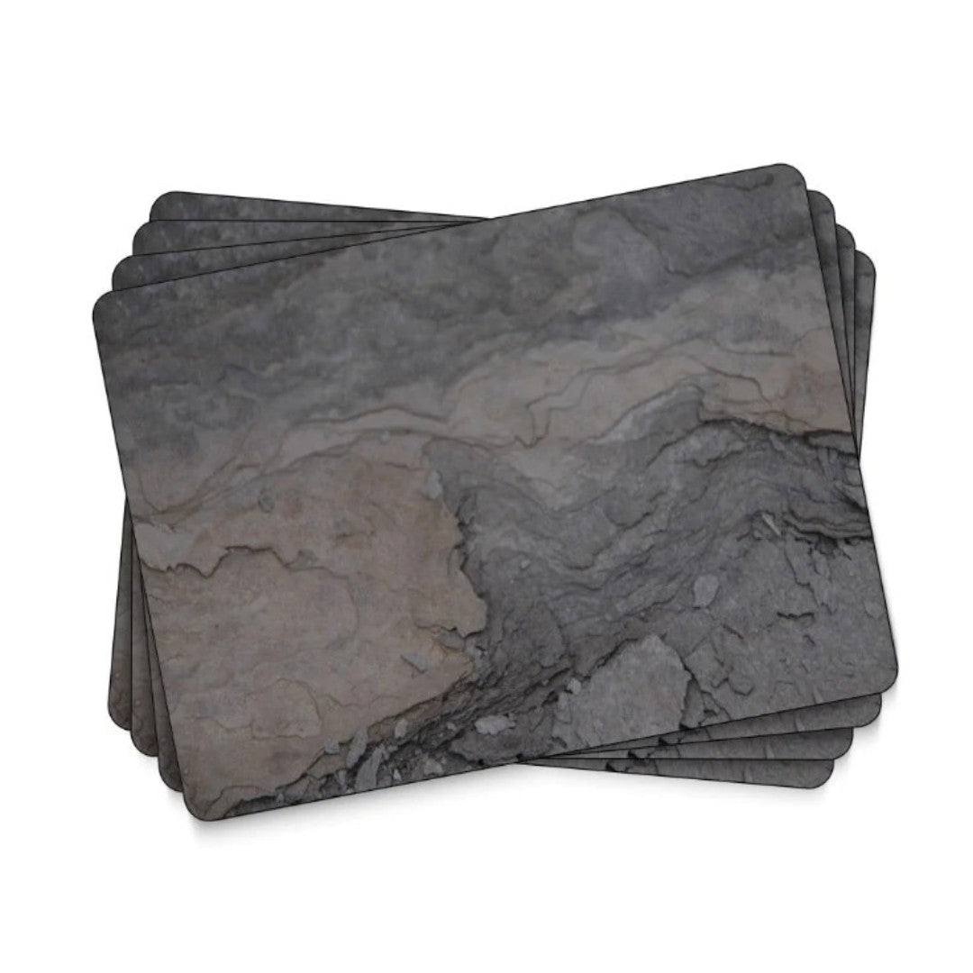 Pimpernel Placemat Midnight Slate Set Of 4