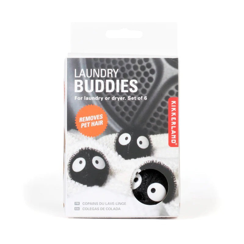 Kikkerland Laundry Buddies Set Of 6