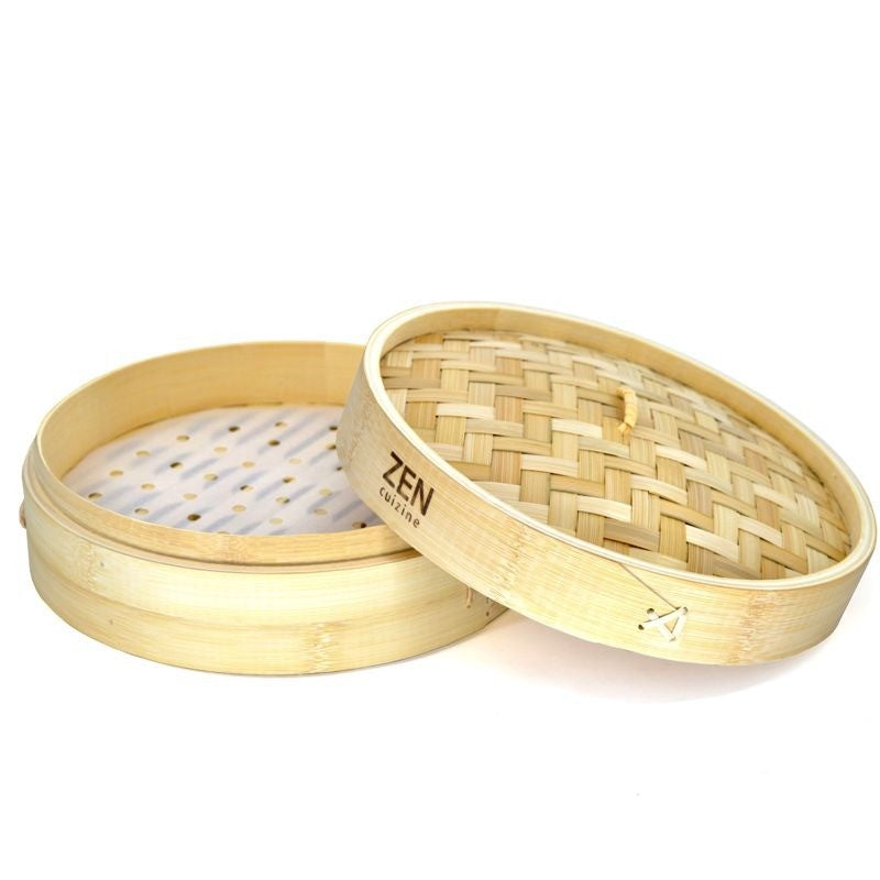 Zen Cuisine Bamboo Steamer 10"