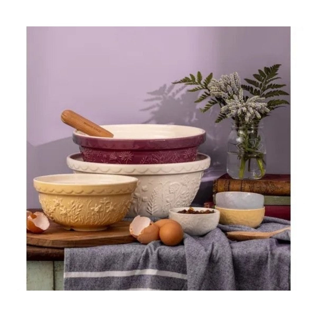 Mason Cash Mixing Bowl In The Meadow Purple 2.7 L - iQ living