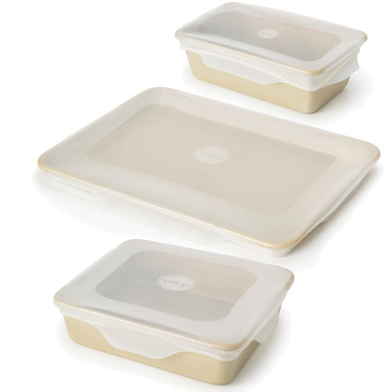 W&P Silicone Stretch Lids Set Of 3