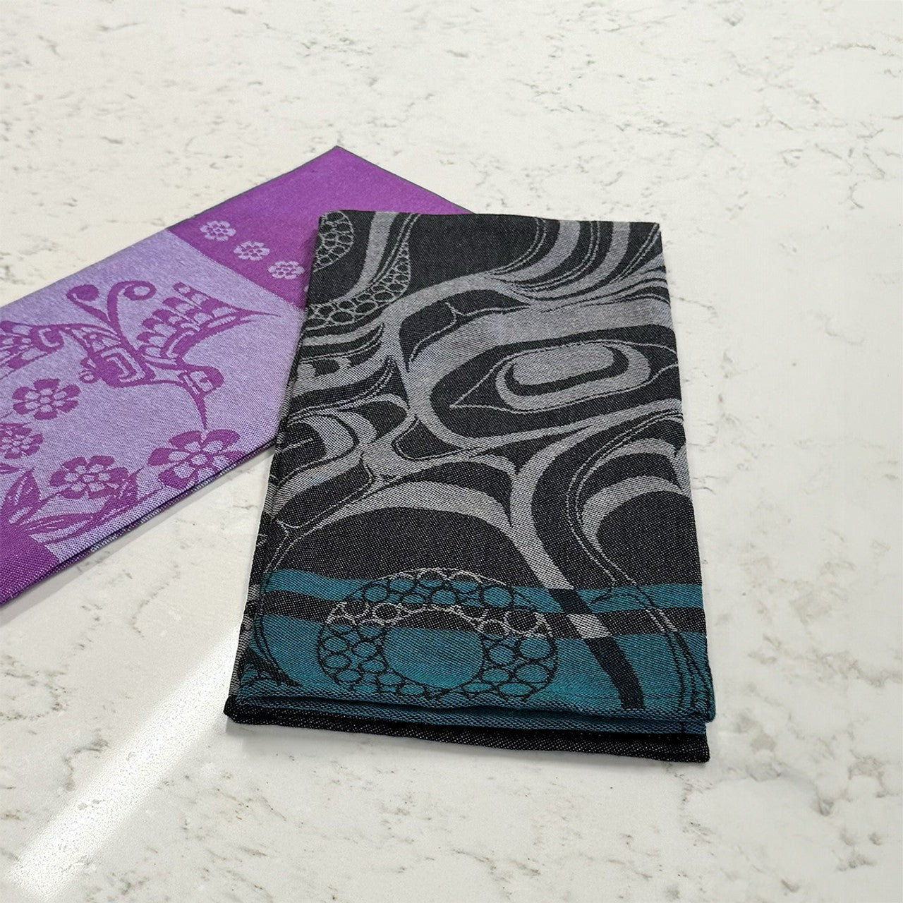 Native Northwest Cotton Tea Towel Octopus