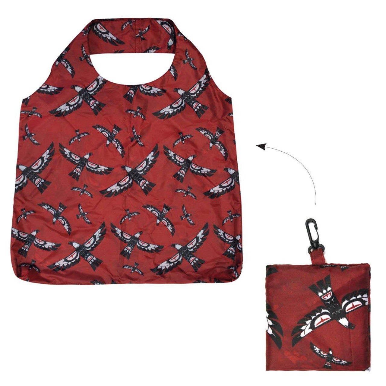 Native Northwest Shopping Bag Eagle