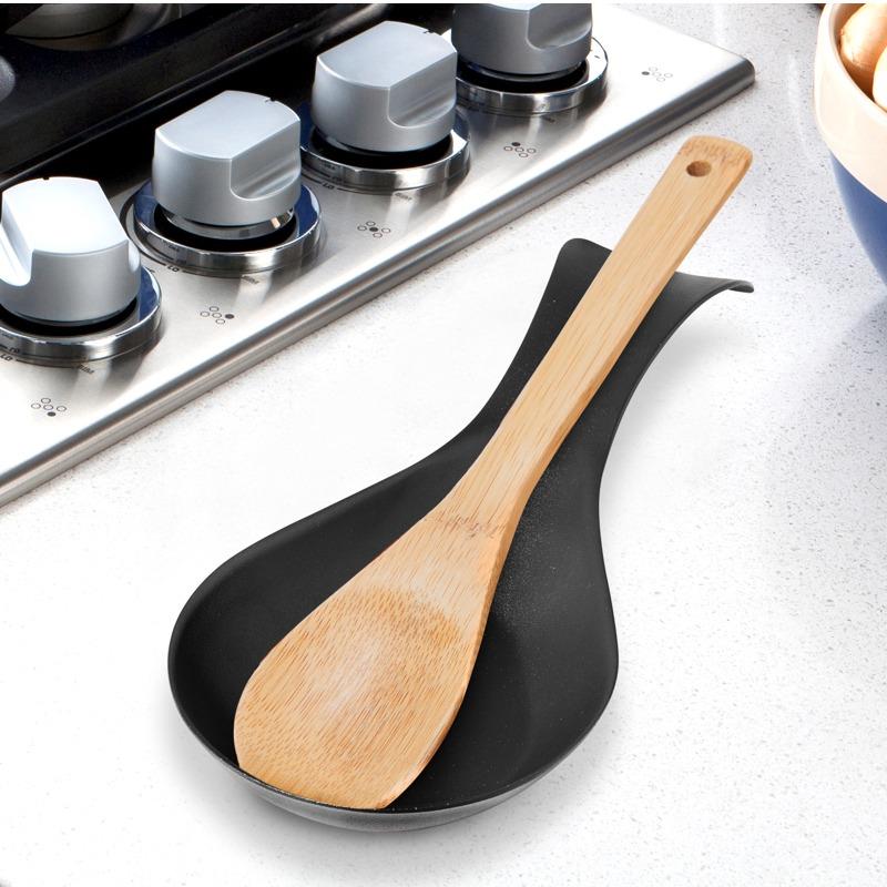 OGGI Curved Spoon Rest Black - iQ living