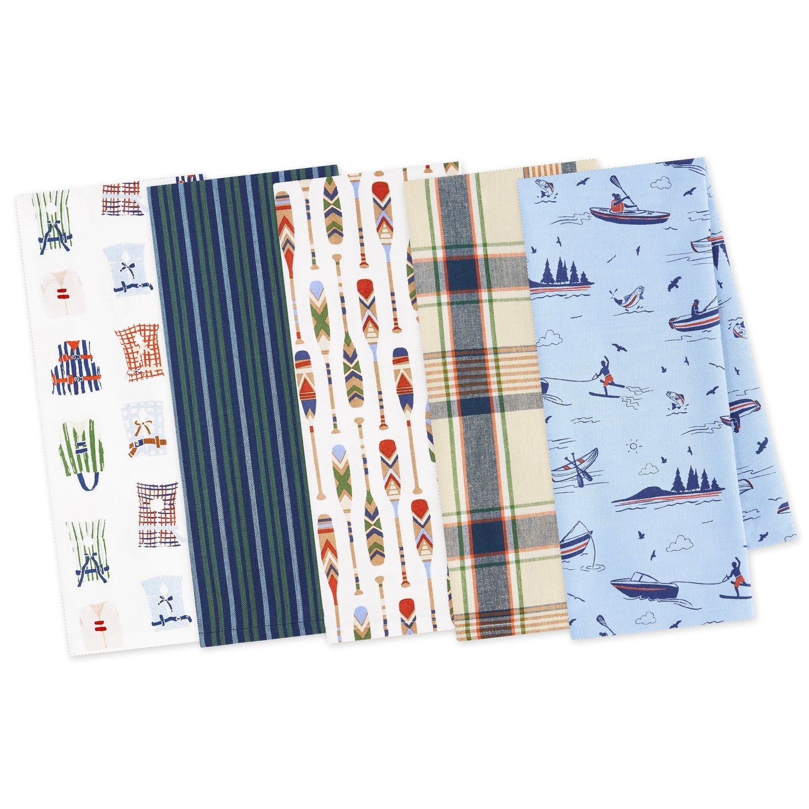 Design Imports Lake House Dishtowel - Assorted