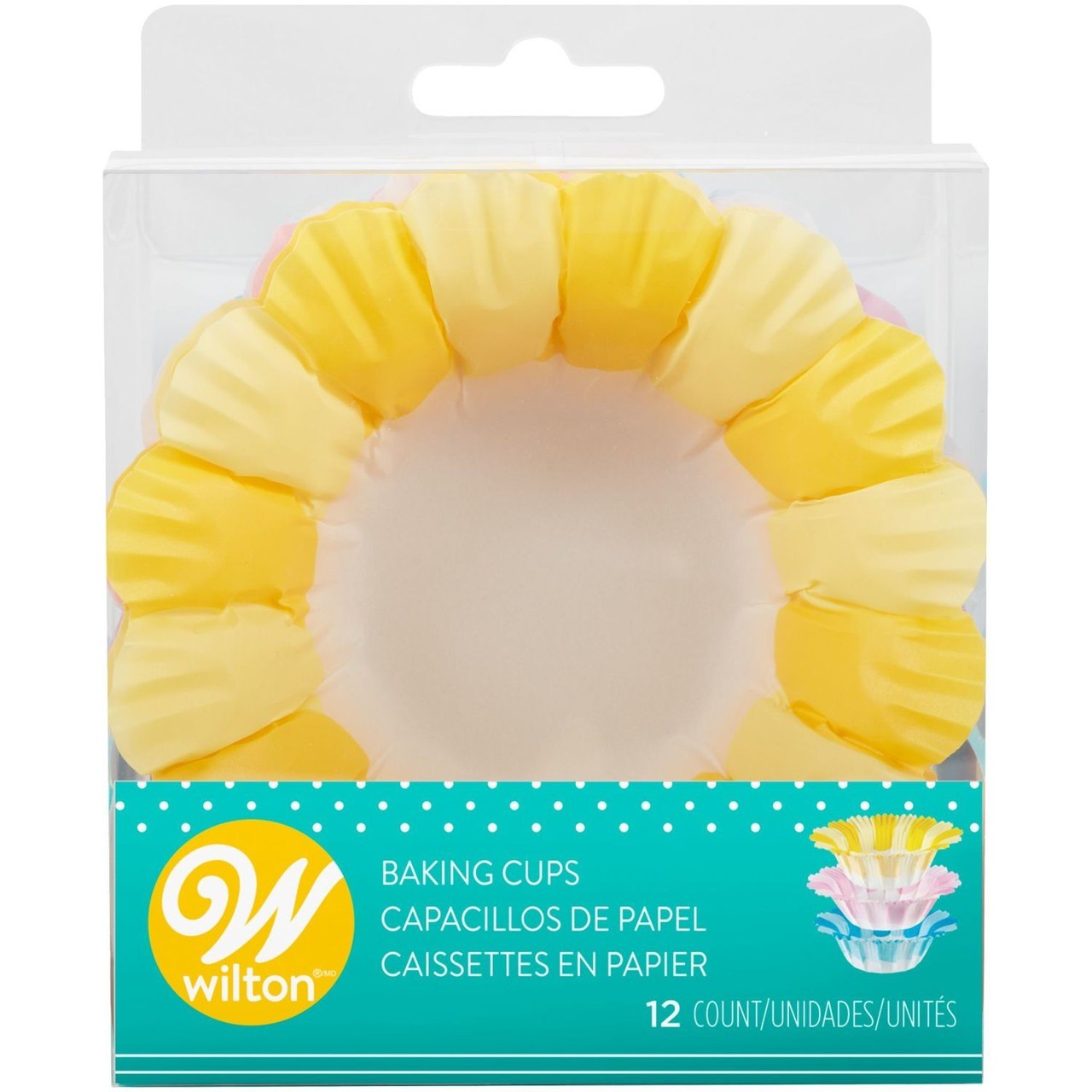 Wilton Easter Baking Cups 12 Count - Flower Petal