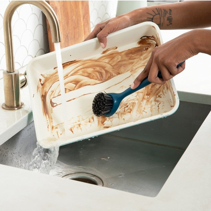 Full Circle CLEAN OCEAN Heavy Duty Dish Brush 8" - iQ living