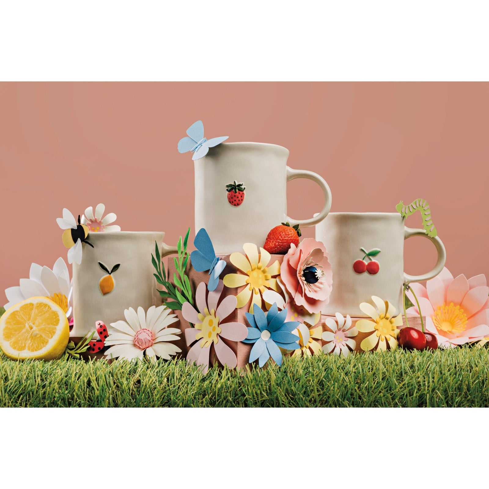 Danica Fruit Mug 16oz Strawberry