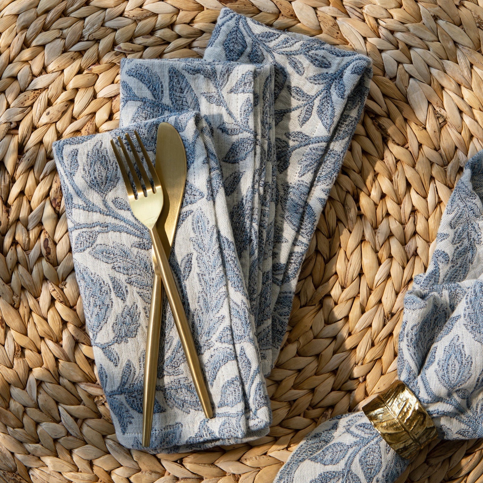 Danica Larkspur Topiary Napkin Set Of 4