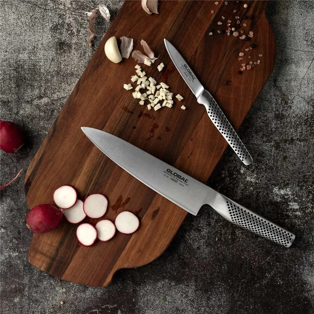 Global G Series Essential Knife Set - 7" Chef + 3" Peeling