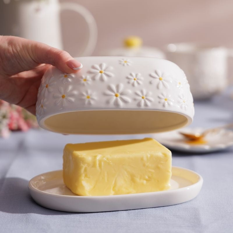 Price & Kensington Daisy Butter Dish - iQ living