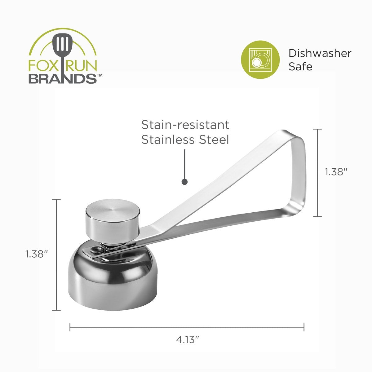 Fox Run Stainless Steel Egg Cracker