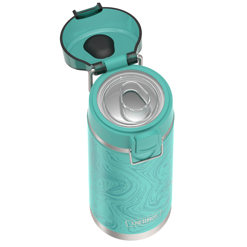 Thermos FUNtainer 18oz Water Bottle Marble Teal