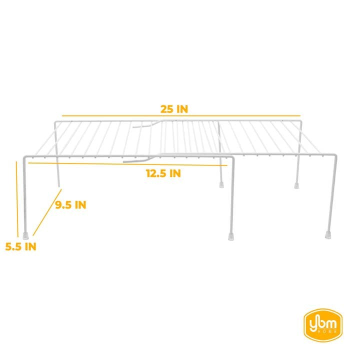 YBM Home Expandable Wire Helper Shelf
