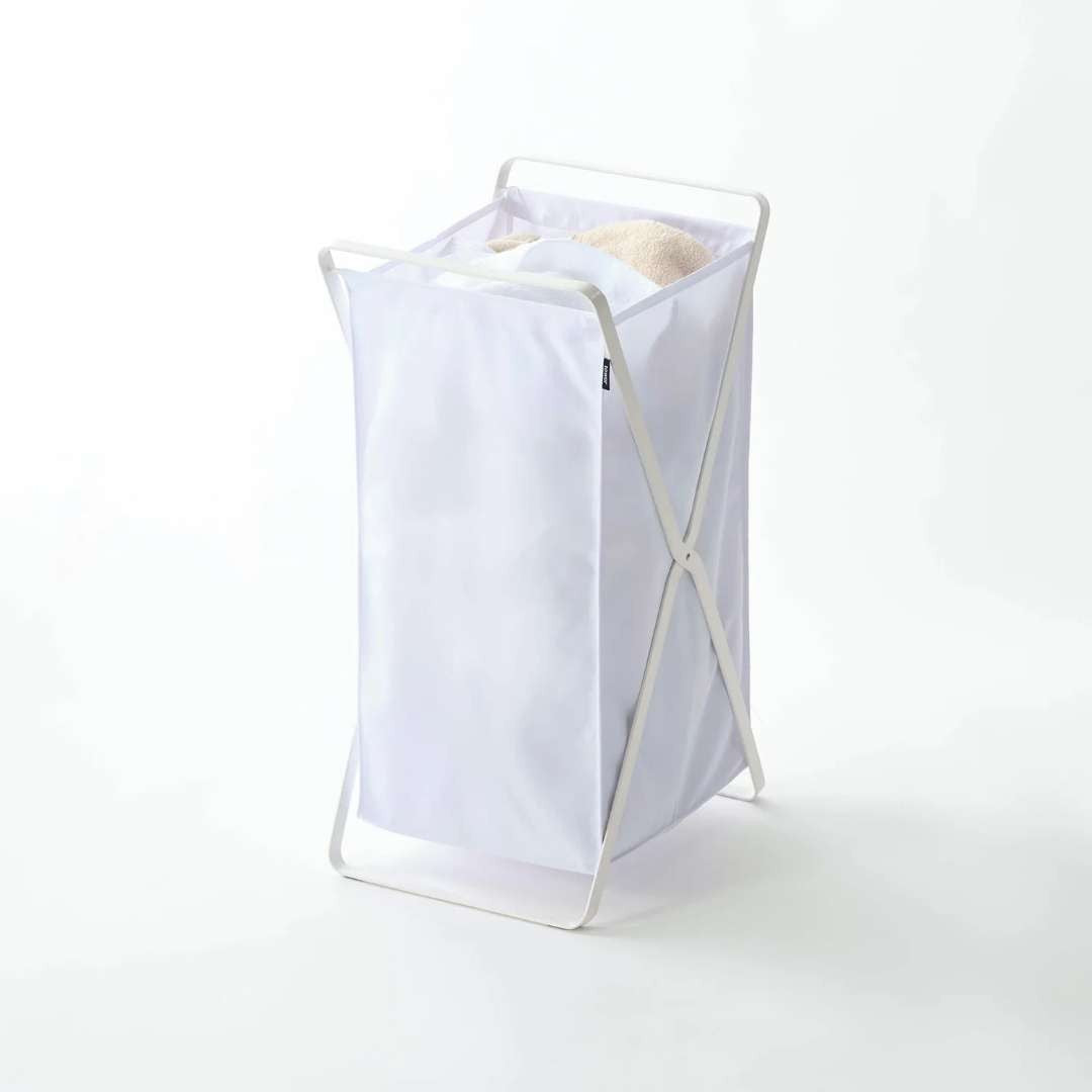 Yamazaki Tower Collapsible Laundry Hamper