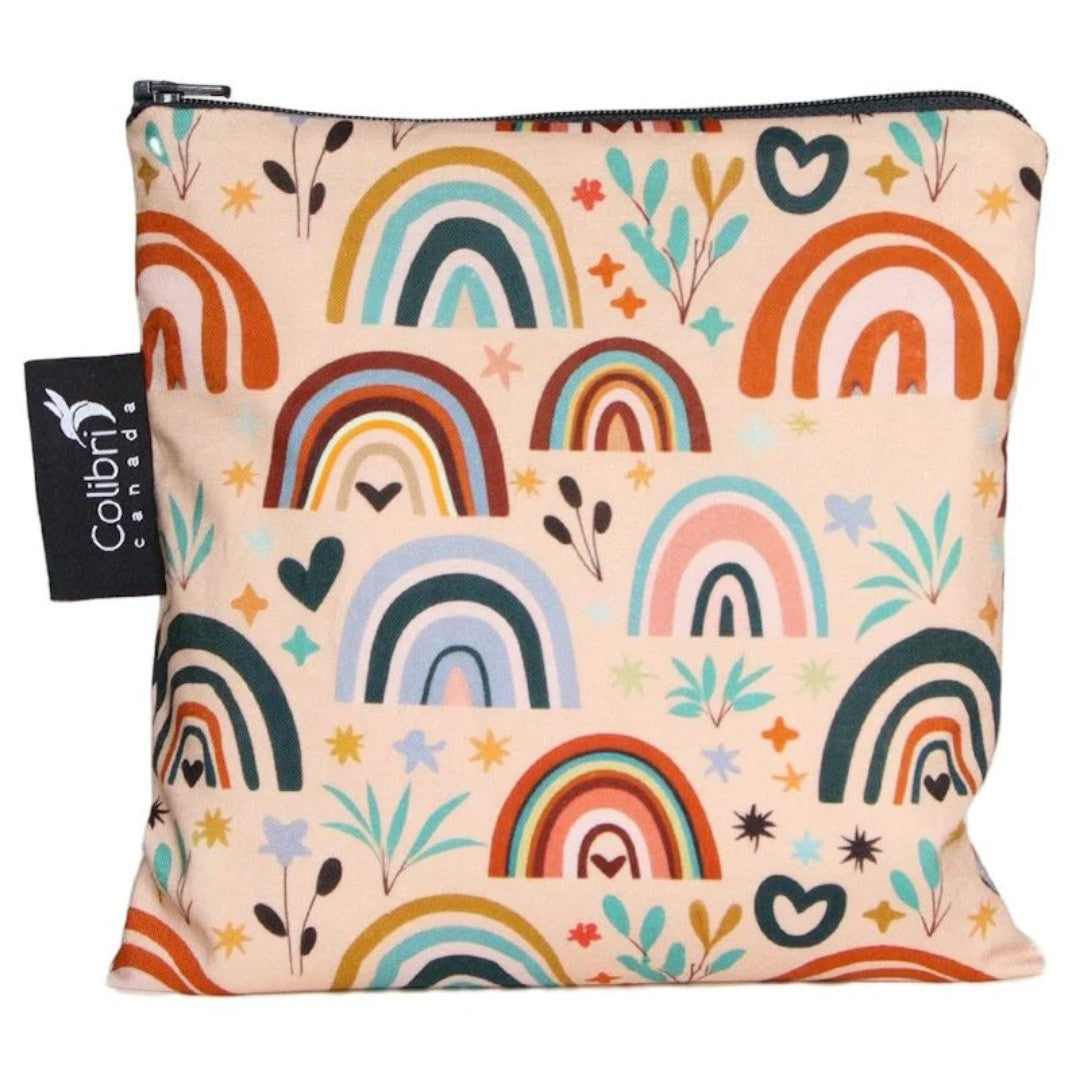 Colibri Reusable Snack Bag - Spring Rainbow