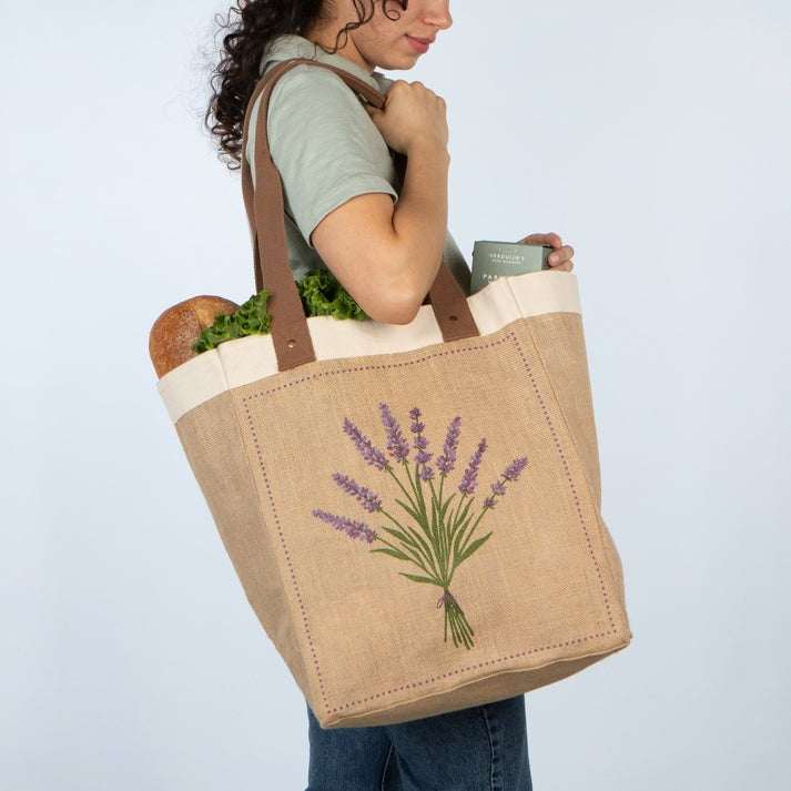 Now Designs Market Tote Bag Lavender