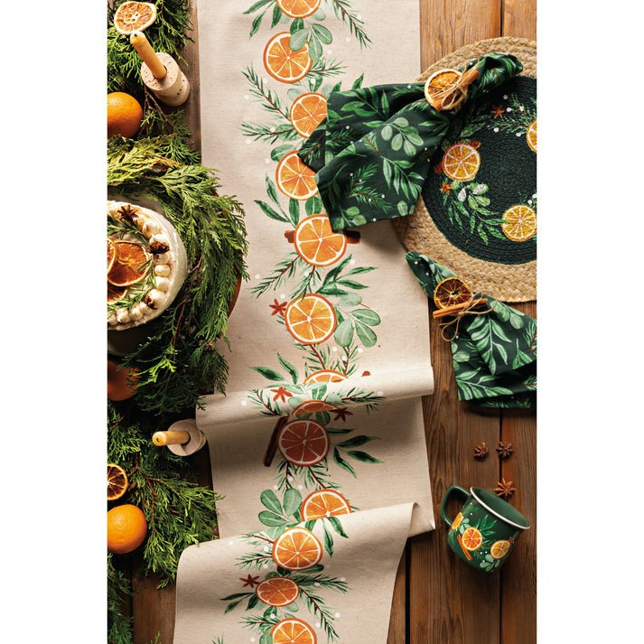 Now Designs Christmas Napkin Set Of 4 Cedar & Citrus