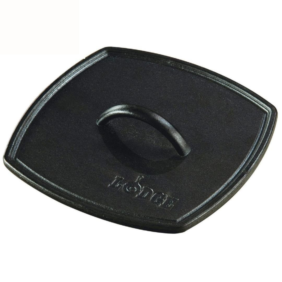 Lodge Cast Iron Ribbed Panini Press