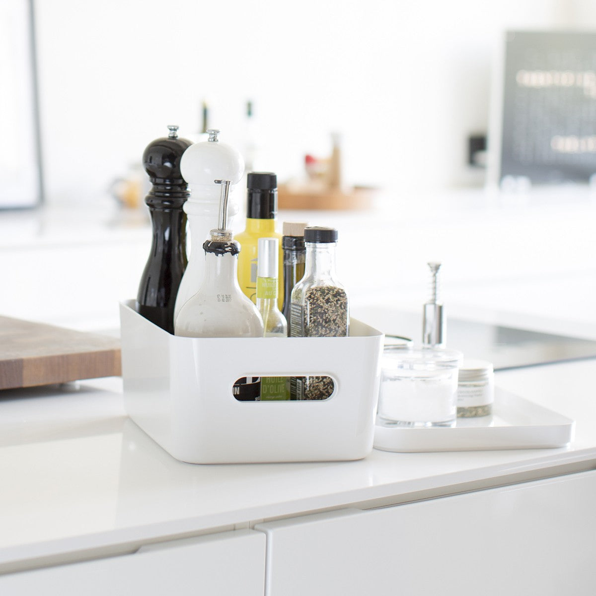 SmartStore All-Purpose Kitchen Compact Storage Bin - Wide - iQ living