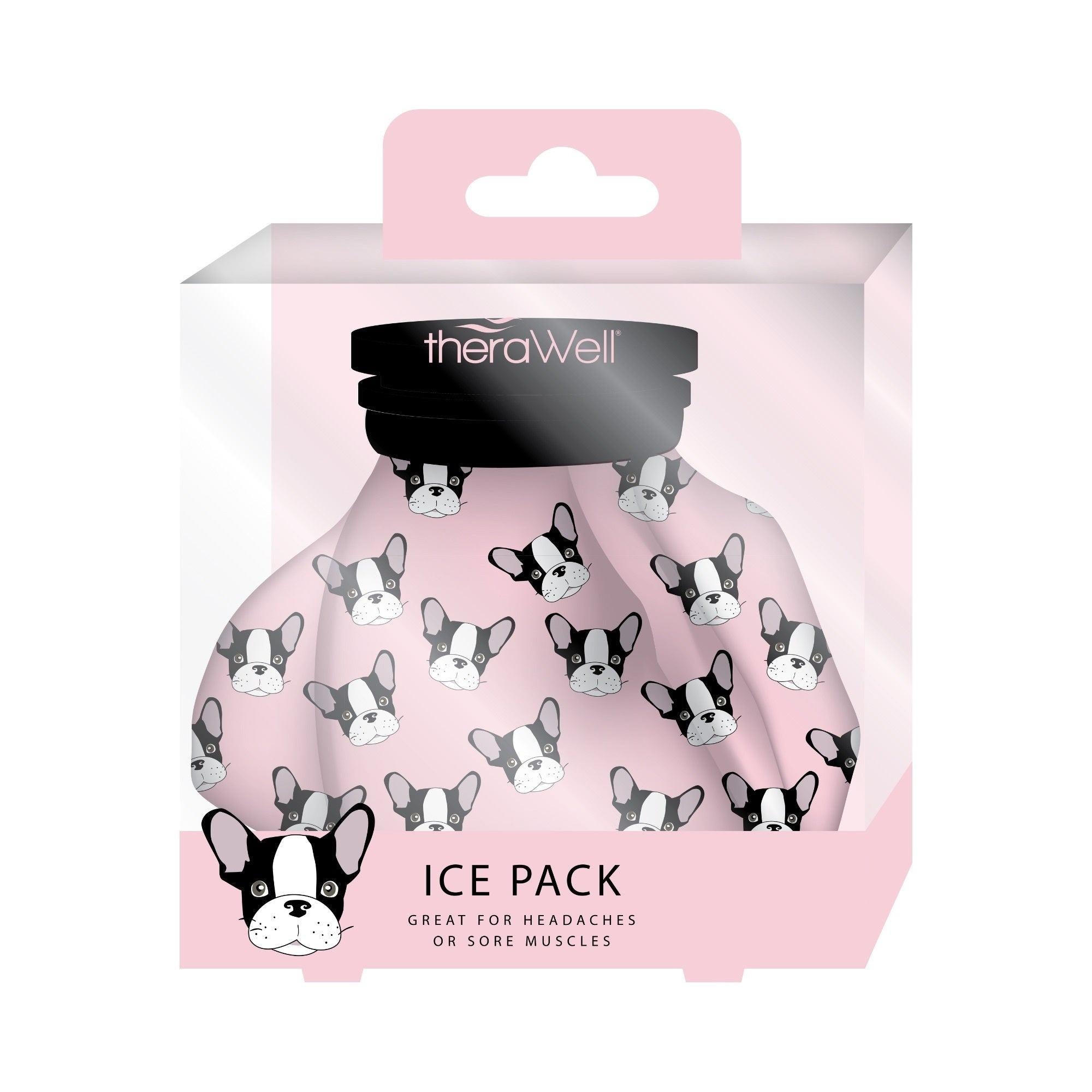 Therawell Ice Pack Frenchie Dog