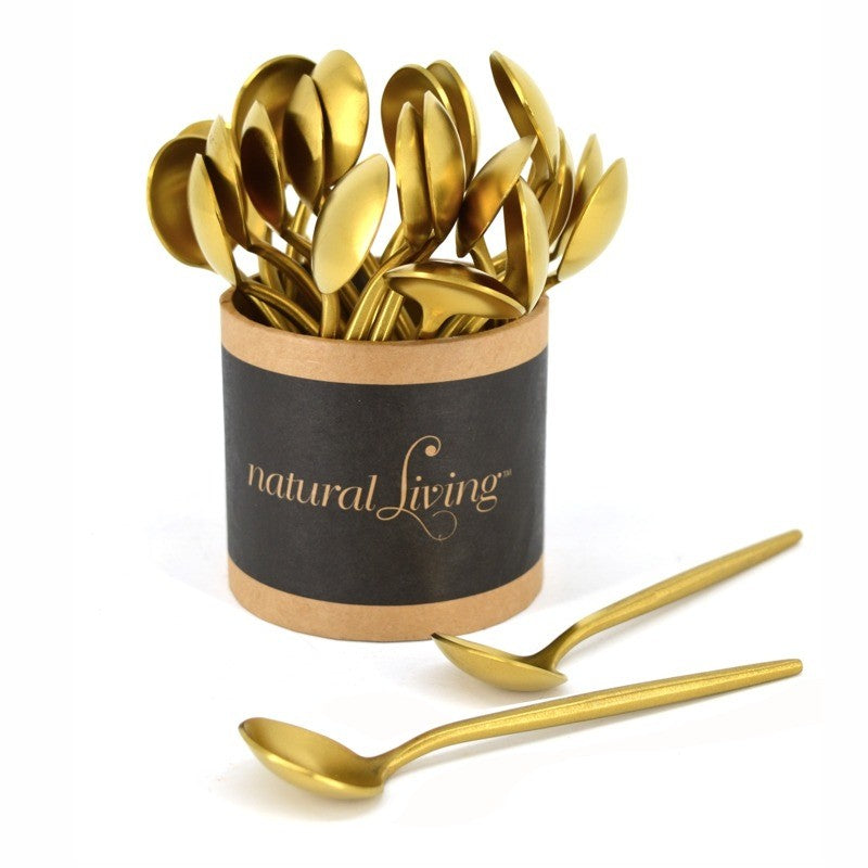 Natural Living Small Spoon Gold - iQ living